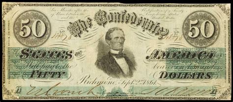 Click on the picture or description below to learn more about your exact note. Values of Old Confederate Money | Paper Money Buyers | Dollar bill, Jefferson davis, Money