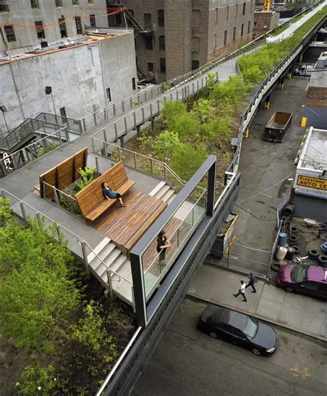 High Line Park New York Section 2 Manhattan E Architect