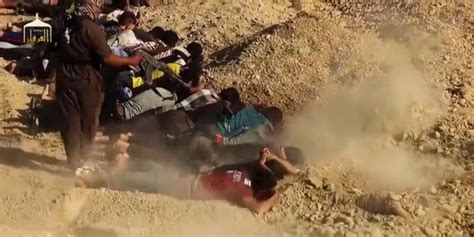 Footage Shot By Isis Shows One Of Its Most Horrific War Crimes In
