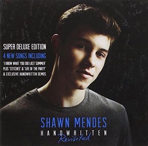Buy Shawn Mendes Handwritten Revisited On Cd On Sale