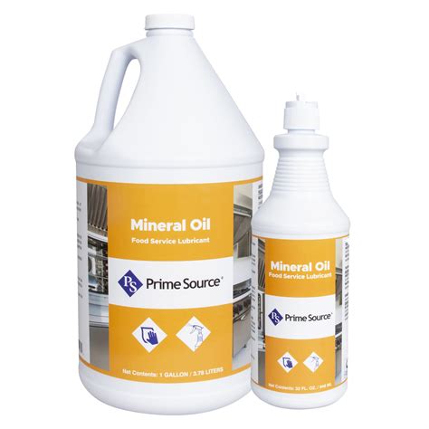 mineral oil lube prime source brands