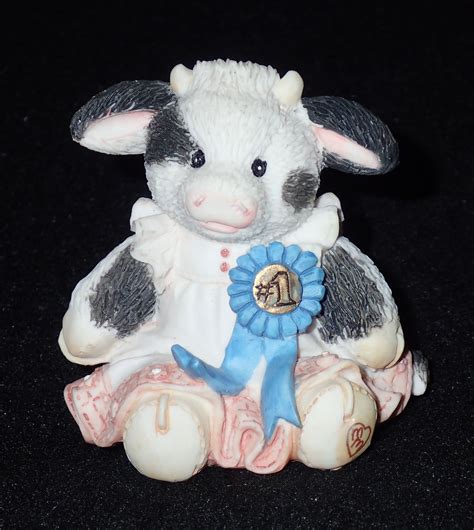 Enesco Mary Moo Moos 1993 Cream Of The Crop Figurine #628859 NO BOX