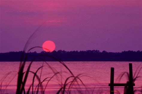 Albemarle Sound Sunset Photograph By Marvin Averett Pixels