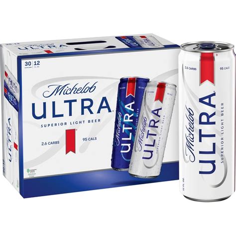 Michelob Ultra Light Beer Cans 12 Fl Oz Instacart
