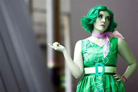 Disgust Cosplay From Pixars Inside Out Me Cosplay Instagram