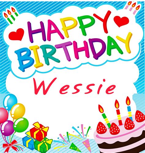 50 Best Birthday 🎂 Images For Wessie Instant Download