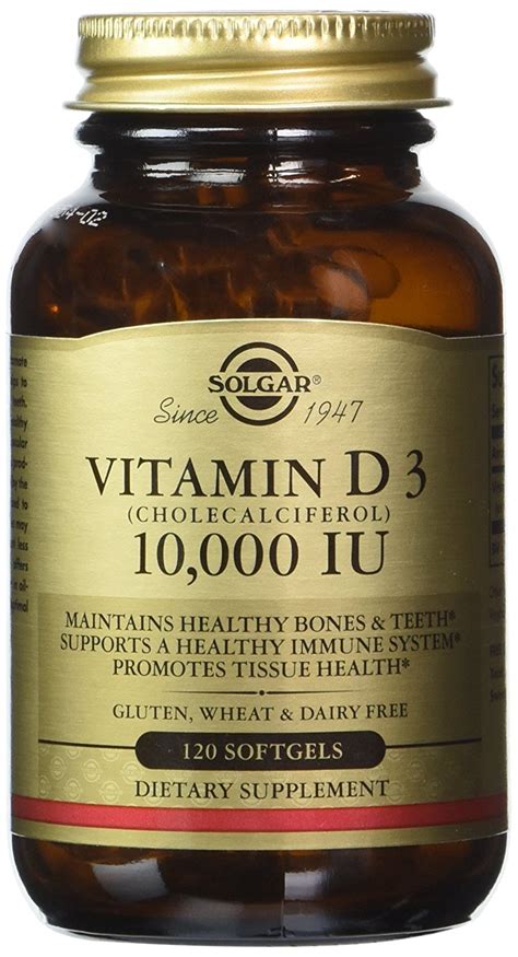 A dermatologist's perspective on vitamin d. Solgar - Vitamin D3 (Cholecalciferol) 10,000 IU 120 Softgels - Need Thyroid Answers