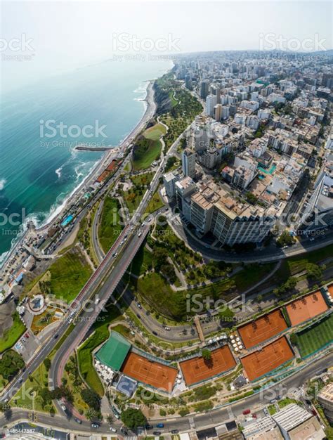 Aerial Views Of Miraflores Lima Peru Stock Photo Download Image Now