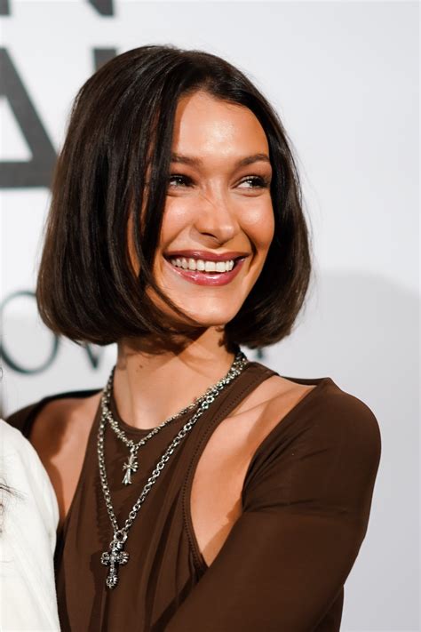 Ahem Bella Hadid Chopped Her Hair Into A Supershort Bob And Dyed It A