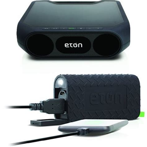Eton Rugged Rukus Xtreme All Terrain Portable Solar Wireless Sound