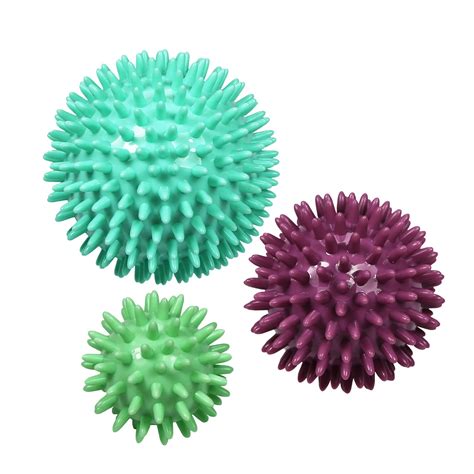 spiky massage ball stress reflexology resultsport