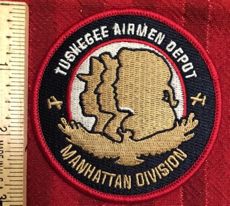 Tuskegee Airmen Depot Logo Patch Ebay