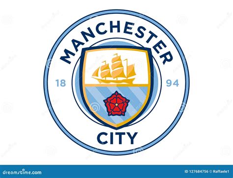 Logotipo De Manchester City Foto Editorial Ilustração De Cidade