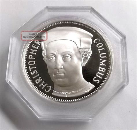 1974 1492 Columbus Discover America Commemorative Proof Sterling Silver