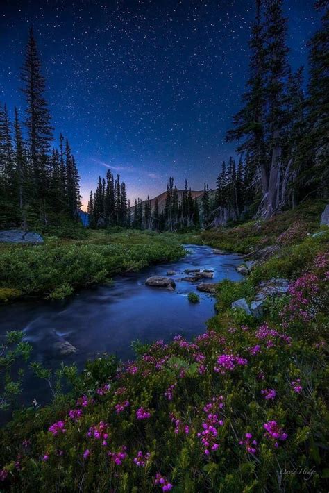 What An Masterful Capture Of Twilight Illumination In This Landscape