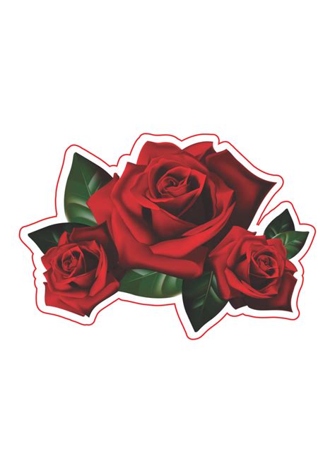 Topo De Bolo Dourado Com Flores Vermelhas Png Rosas Vermelhas Bolo 050