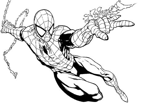 Dibujos para colorear de Spiderman