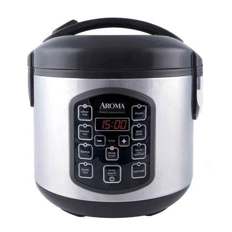 Aroma Professional 8 Cup Digital Rice Cooker ARC 954SBD Review We