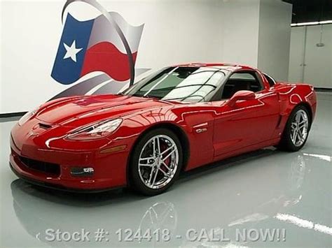Sell Used 2008 Chevy Corvette Z06 505 Hp Nav Hud Htd Seats 8k Mi Texas