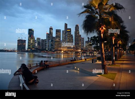 Cityscape Of Singapore Stock Photo Alamy