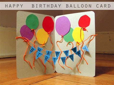 Need a quick last minute birthday card you can make at home? Cute DIY Birthday Card Ideas