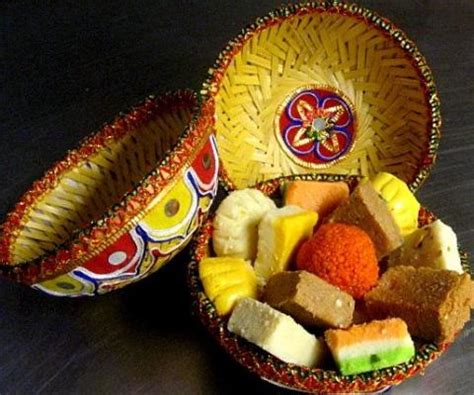 Surprise planner in bangalore, quirky stuff online, personalized gifts, online cake delivery, event planner. Indian Sweets Gift Basket, 1.25 Lbs Mini Tokri, Eid Gift ...