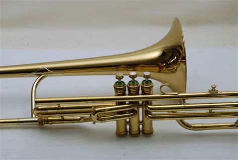 Playing a tenorbass trombone or bass trombone. King 2B Valve Trombone 1970's Closet Kept Mint | Brass ...
