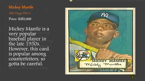 Maybe you would like to learn more about one of these? Most Valuable Baseball Cards of All Time - YouTube