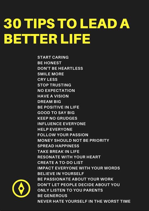 30 Tips On How To Live A Better Life In 2020 Inspirational Quotes