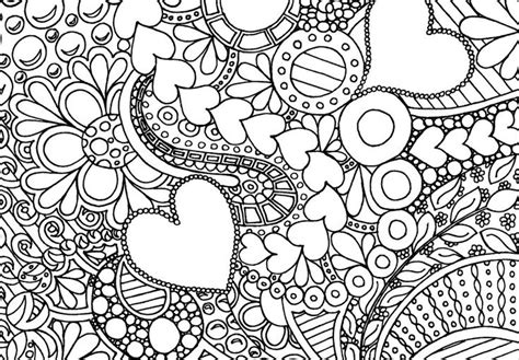 Instant Pdf Download Coloring Page Hand Drawn Zentangle Inspired