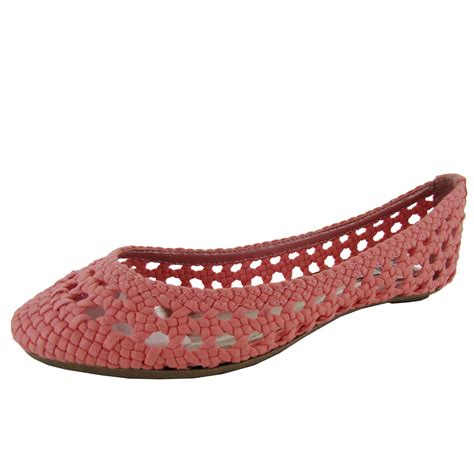 Steve Madden Womens P Hive Woven Ballerina Flat Shoe Ebay