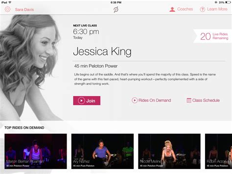 But can't justify the price tag? Peloton Releases an iPad App for Streaming Indoor Cycling ...