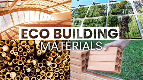 Sustainable Building Materials For Eco Friendly Construction