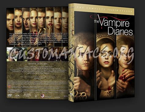 The Vampire Diaries Season 4 Dvd Cover Dvd Covers
