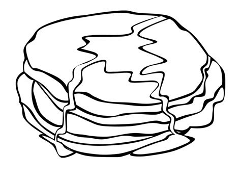Pancake Breakfast Clipart Breakfast Black And White Clip Art Library