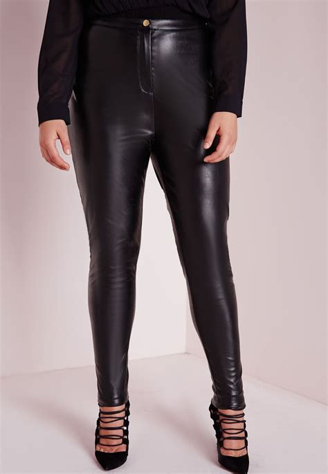 The 25 Best Plus Size Leather Pants Ideas On Pinterest Leather