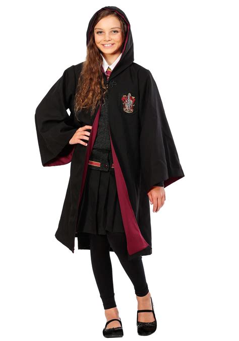 Buy Girls Deluxe Hermione Granger Uniform And Robe Costume Online At