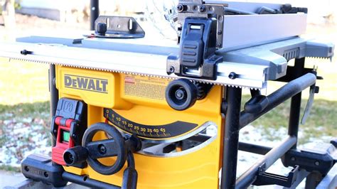 Dewalt Table Saw Review Looking At The New Updated Compact Dewalt