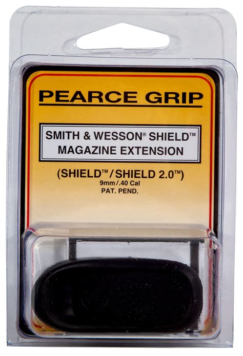 Pearce Grip Pgmps Magazine Extension Made Of Polymer With Texture