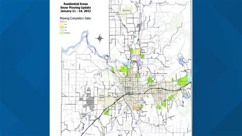 Spokane Gives Updates On The City Plow On Tuesday