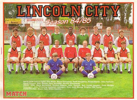 Scottish Footy Cards on Twitter | Lincoln city, Team photos, Footy