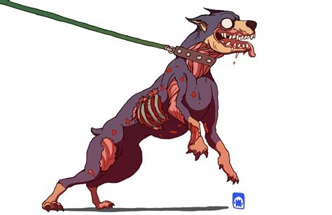 Zombie Dog Pet By Sharknob On Deviantart