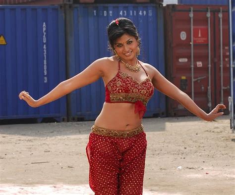 Sexy Actress Gallery Aarthi Puri Hot Red Dress Navel Pics