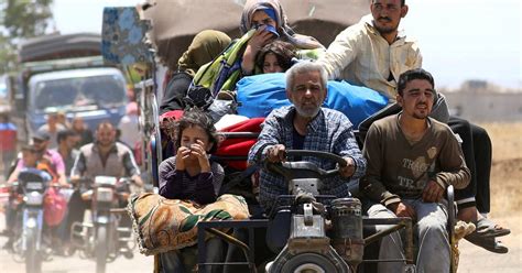 Fears Grow For 270000 Syrians Fleeing Fighting In Deraa The Irish Times