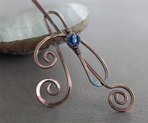 Personalized Letter Initial Shawl Pin With A Birthstone Etsy