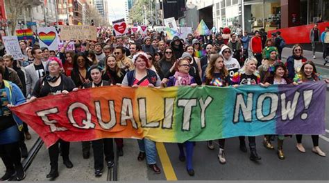 Thousands Rally For Gay Marriage In Australia Ahead Of Vote The Indian Express