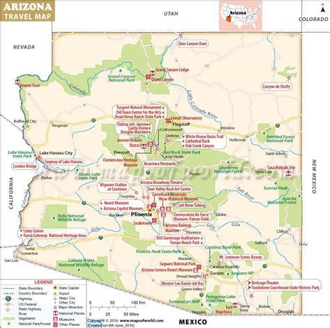 Sedona Arizona Tourist Map Best Tourist Places In The World