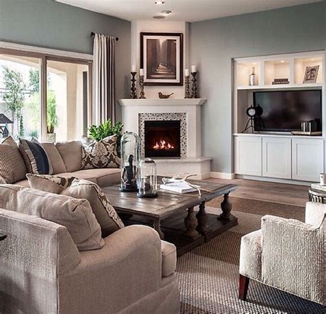 12 Corner Fireplace Living Room Design Dhomish