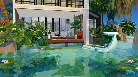 Modern Beach House At Akai Sims Kaibellvert Sims 4 Updates