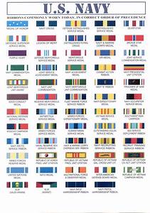 Navy Medals Chart Navy Awards Precedence Chart Ayucar Com